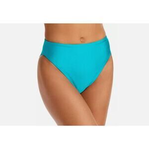 NWT Jade Swim Aqua Sheen Incline High Waist Bikini Bottom sz S